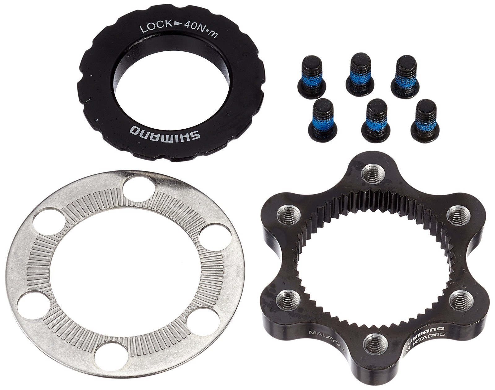 Shimano SM-RTAD05 6-bolt rotor to Centre-Lock hub disc adapter 6190₽