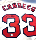 Jose Canseco Signed Boston Red Sox #33 Baseball Jersey Beckett BAS Auth