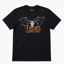 THE MISFITS BAT WINGS GRAPHIC T SHIRT