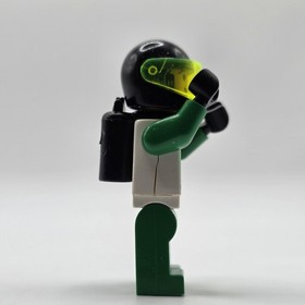 Lego Space Police II Minifigure (#sp037) DAMAGED 6897 6957 6984 6852 Vintage