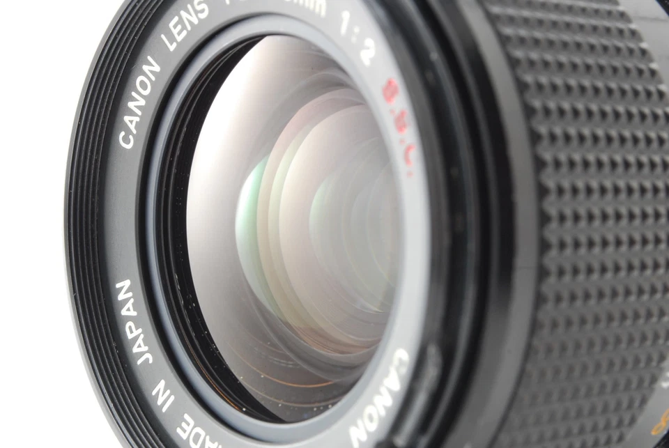 Lente gran angular MF cóncava "A" [Exc+5] Canon FD 35mm f2 SSC S.S.C de JAPÓN Foto 3 de 4