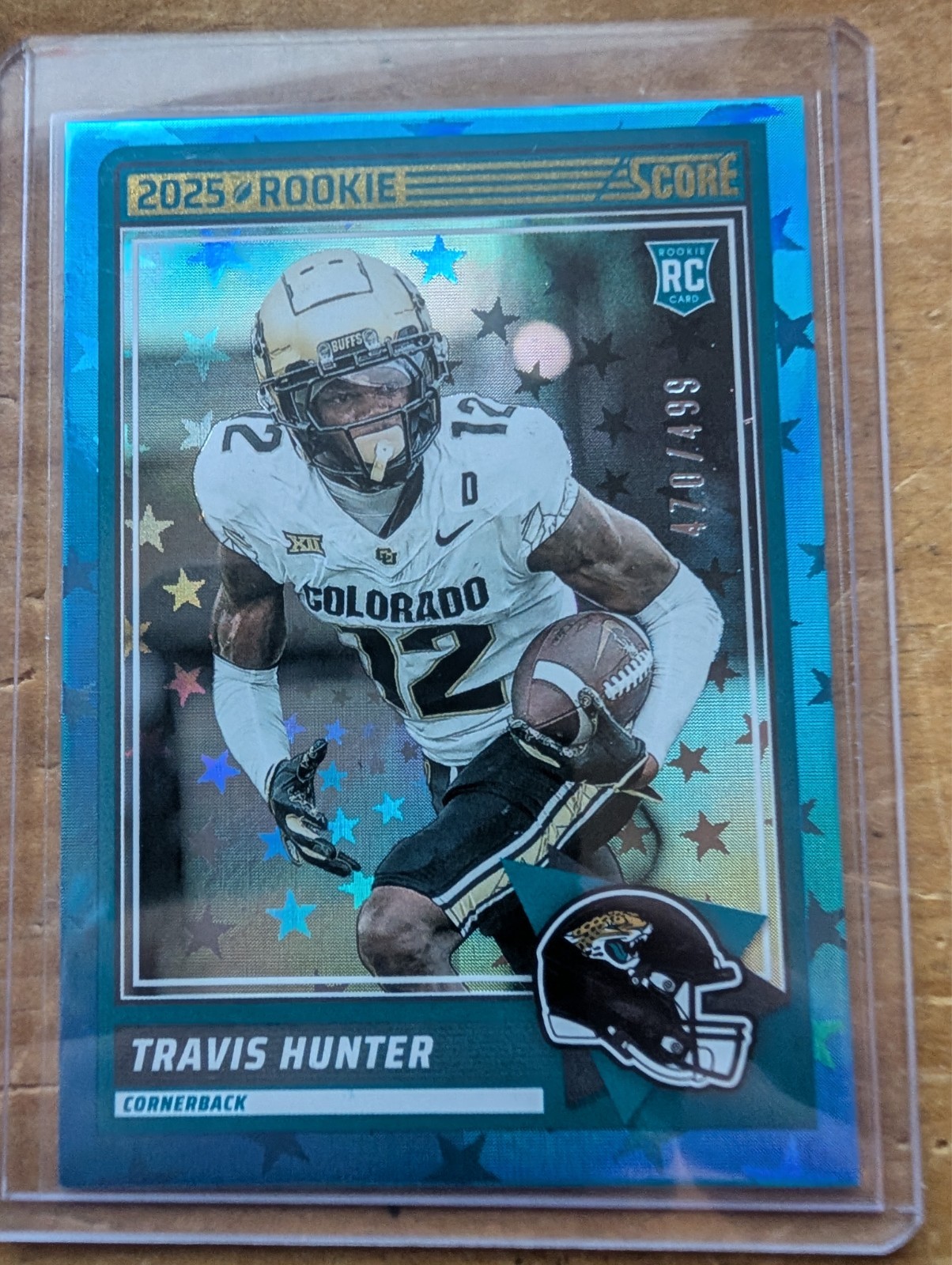 2025 Score - Rookies Travis Hunter #20 Stars /499 (RC)