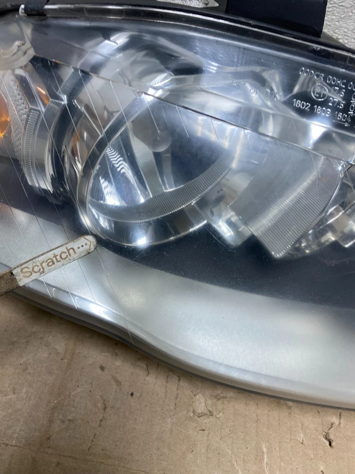 Faro halógeno derecho pasajero Audi A4 2005 2006 2007 2008 OEM U6673 DW Foto 4 de 4
