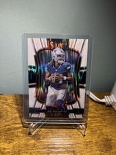 2025 Panini Select - Premier Level Joe Milton III #196 White Shock Prizm /799