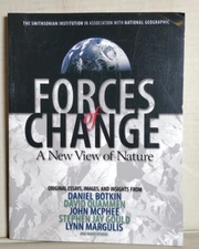 Forces of Change A New View of Nature Paperback Book smithsonian Institution B56