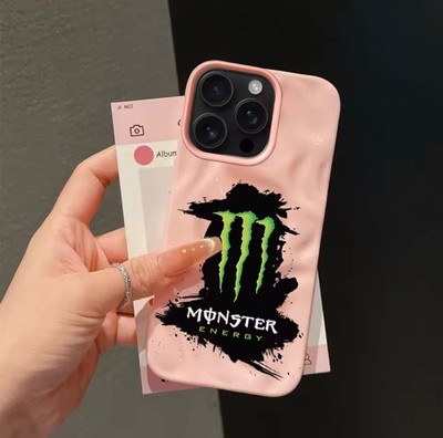 Monster Energy Style Handyhülle für iPhone   Neon Splash Design Case