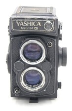 Yashica Mat-124g TLR Medium Format Film Camera FOR PARTS- SN7080663