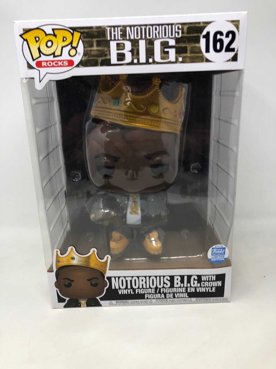THE NOTORIOUS B.I.G. 限定ミックスショーヴァイナル Amazon.com: Funko Pop Rocks: Music - Notorious B.I.G. with Crown