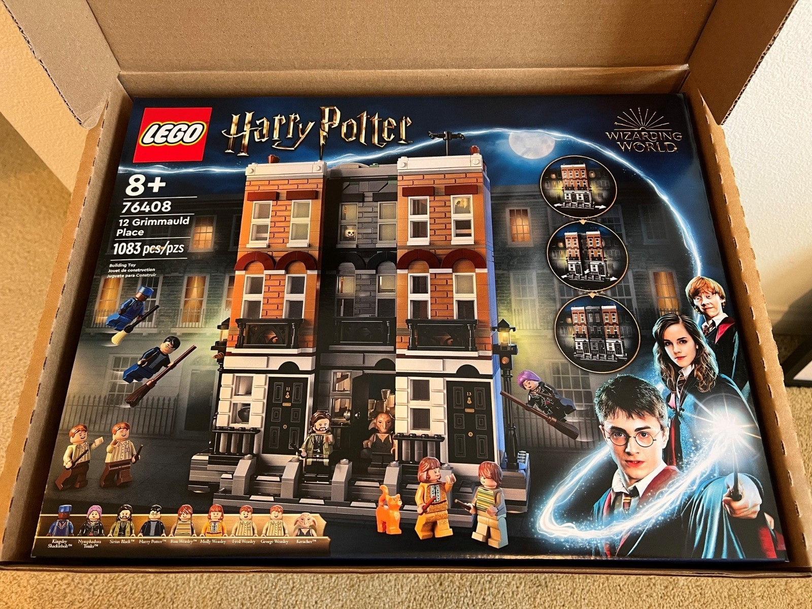 LEGO 76408 Harry Potter 12 Grimmauld Place - New, Unopened, Sealed Set - Retired