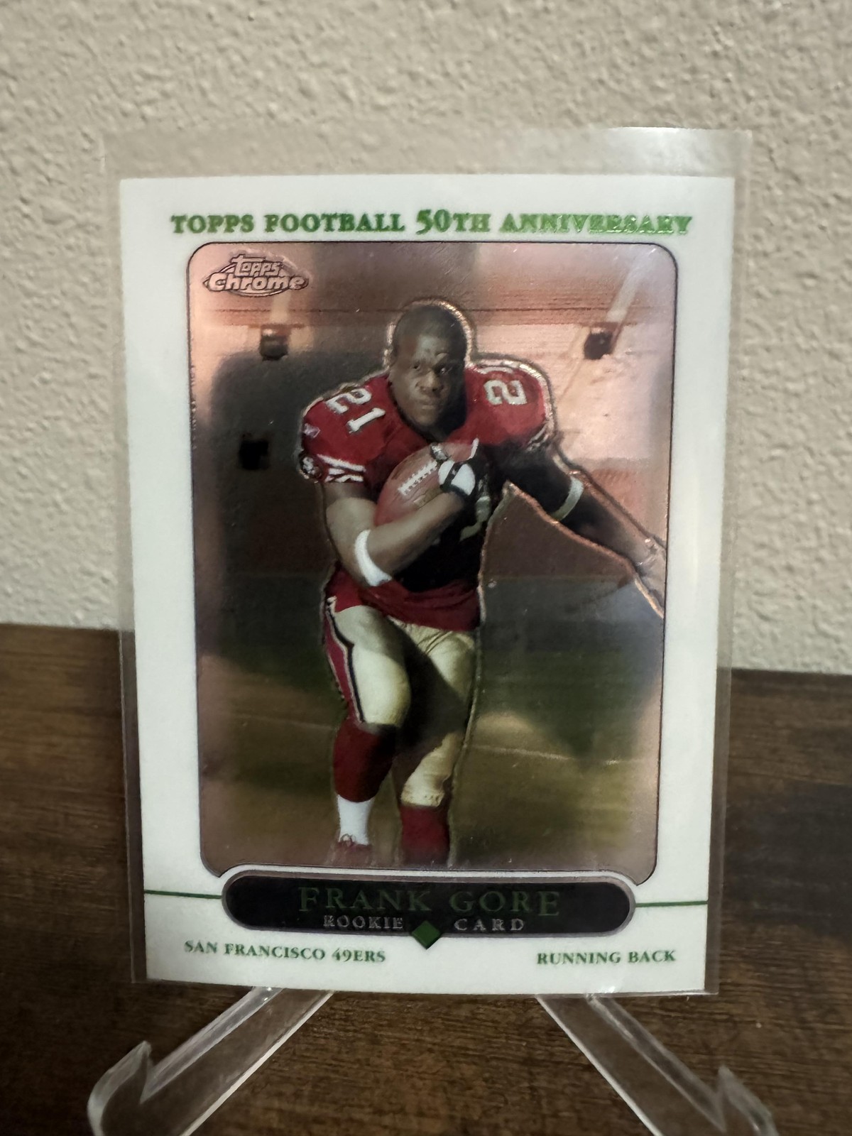 2005 Topps Chrome Frank Gore Rookie HS