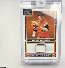 Panini 2024 Three and Two Brooks Robinson BBM-BR Holo Silver MEM  /25