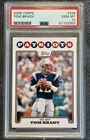 2008 TOPPS #328 TOM BRADY PSA 10 GEM MINT PATRIOTS NFL MVP