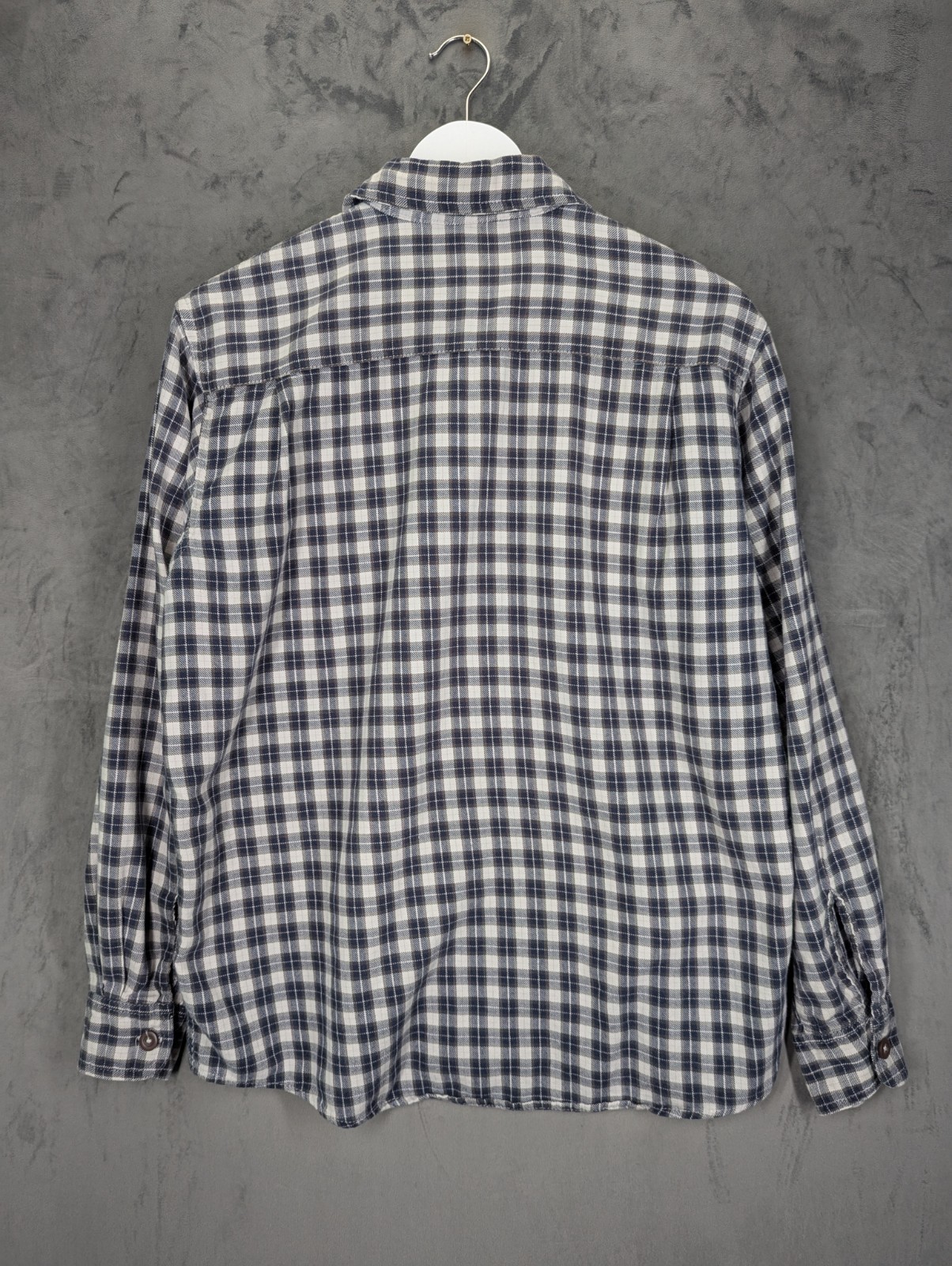 Wrangler Shirt Men's Size Medium Brushed Cotton Long Sleeve Button Up USA image 7