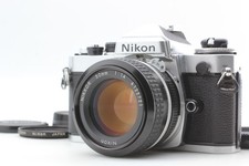 MINT Nikon FE Silver Body Ai Nikkor 50mm f1.4 Lens 35mm Film Camera From JAPAN