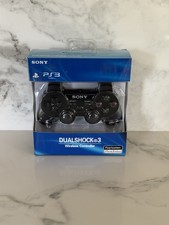 Sony PS3 DualShock 3 Controller Black PS3 CECHZC2U NEW Factory Sealed