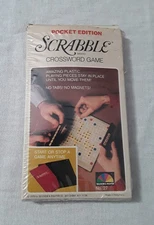 1978 SCRABBLE CROSSWORD GAME POCKET EDITION 27 SELCHOW & RIGHTER COMPLETE