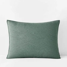 Company Cotton Jade Cotton Voile Standard Sham