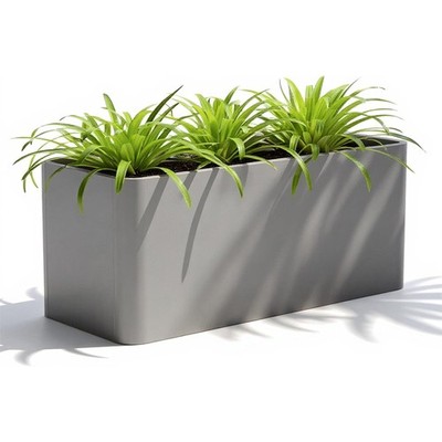 36''Lx15''Wx15''H Large Rectangular Planter Long Planter Box for Outdoor Patio Yard
