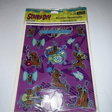 Vintage Hallmark Heartline Scooby Doo Stickers - 1 Pack - 4 Sheets