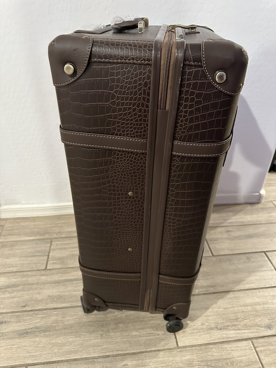 NZBZ 3 Piece Luggage Set-Pho Leather Vintage | eBay