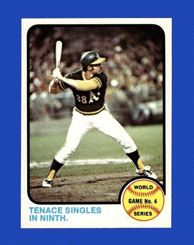 1973 Topps Set-Break #206 World Series Game 4 NM-MT OR BETTER *GMCARDS*