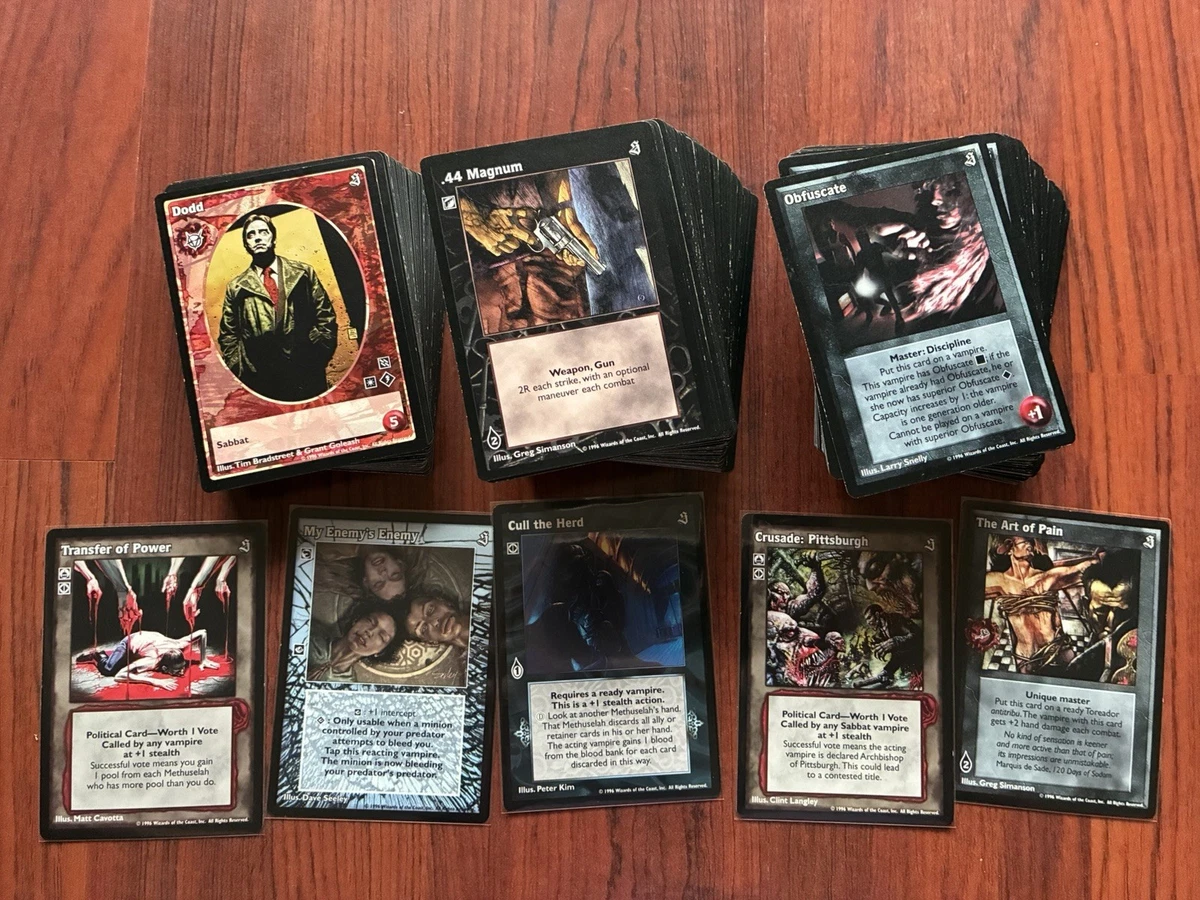 25+ Vampire: The Eternal Struggle Trading Card Games for sale