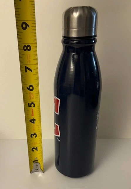 Bally Sports Cleveland Guardians Indians Metal Water Bottle Great Lakes MLB Blue - Image 2 of 4