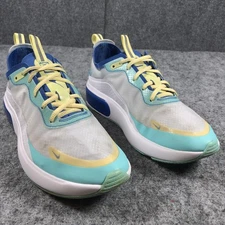 Nike Air Max Dia Shoes Womens Size 7.5 White Teal Blue Mesh Sneakers AR7410-107