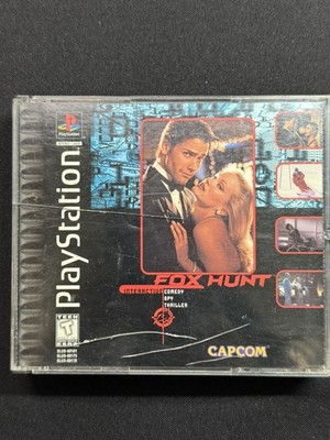 Fox Hunt (Sony PlayStation 1, 1996) PS1   3 Disc Set   Complete   Tested