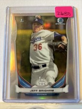 2014 Bowman Draft - Chrome Refractors - #CDP66 Jeff Brigham Silver