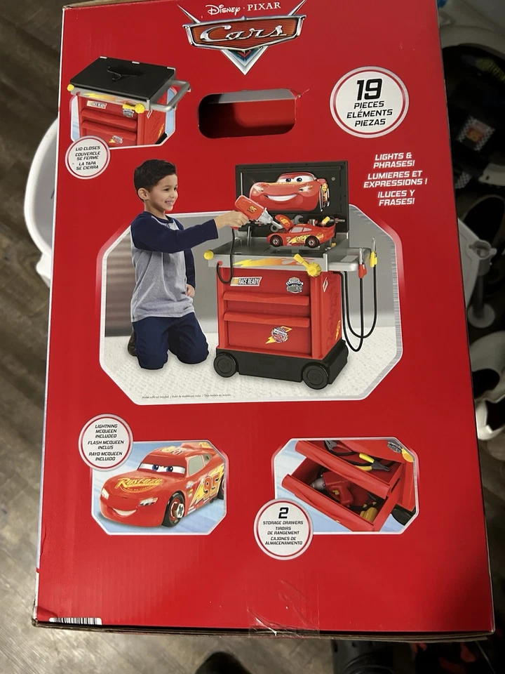 迪士尼皮克斯汽车服务站玩具套装 — 第 2/4 张图片