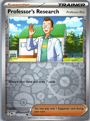 Professor's Research [Professor Elm] Common SV: Prismatic Evolutions 123/131 NM