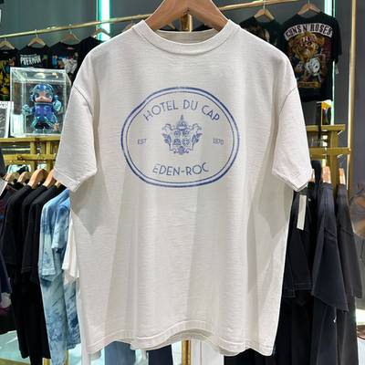 90s Du Cap Eden Rock Washed T-Shirt White L