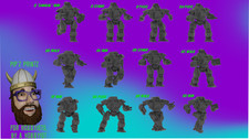 Sunder Alternate Mech Model For Battletech 6m...