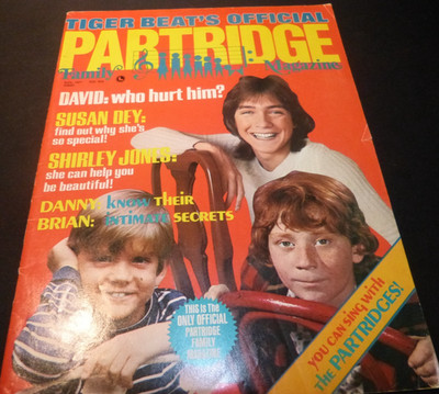Tiger Beat's Official Partridge Family Magazin  Nov. 1971-David Cassidy