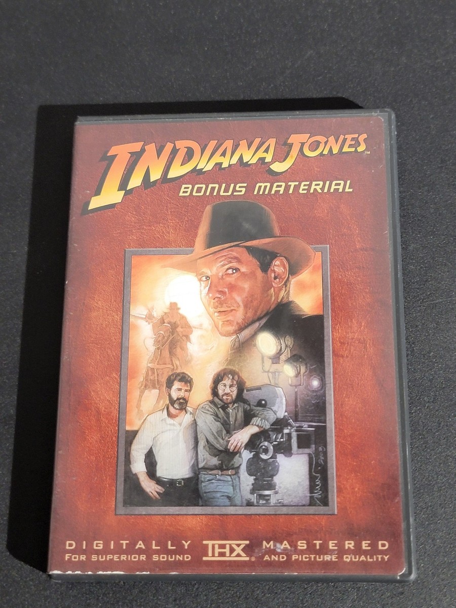Indiana Jones Bonus Material DVD Lucasfilm THX Digitally Mastered