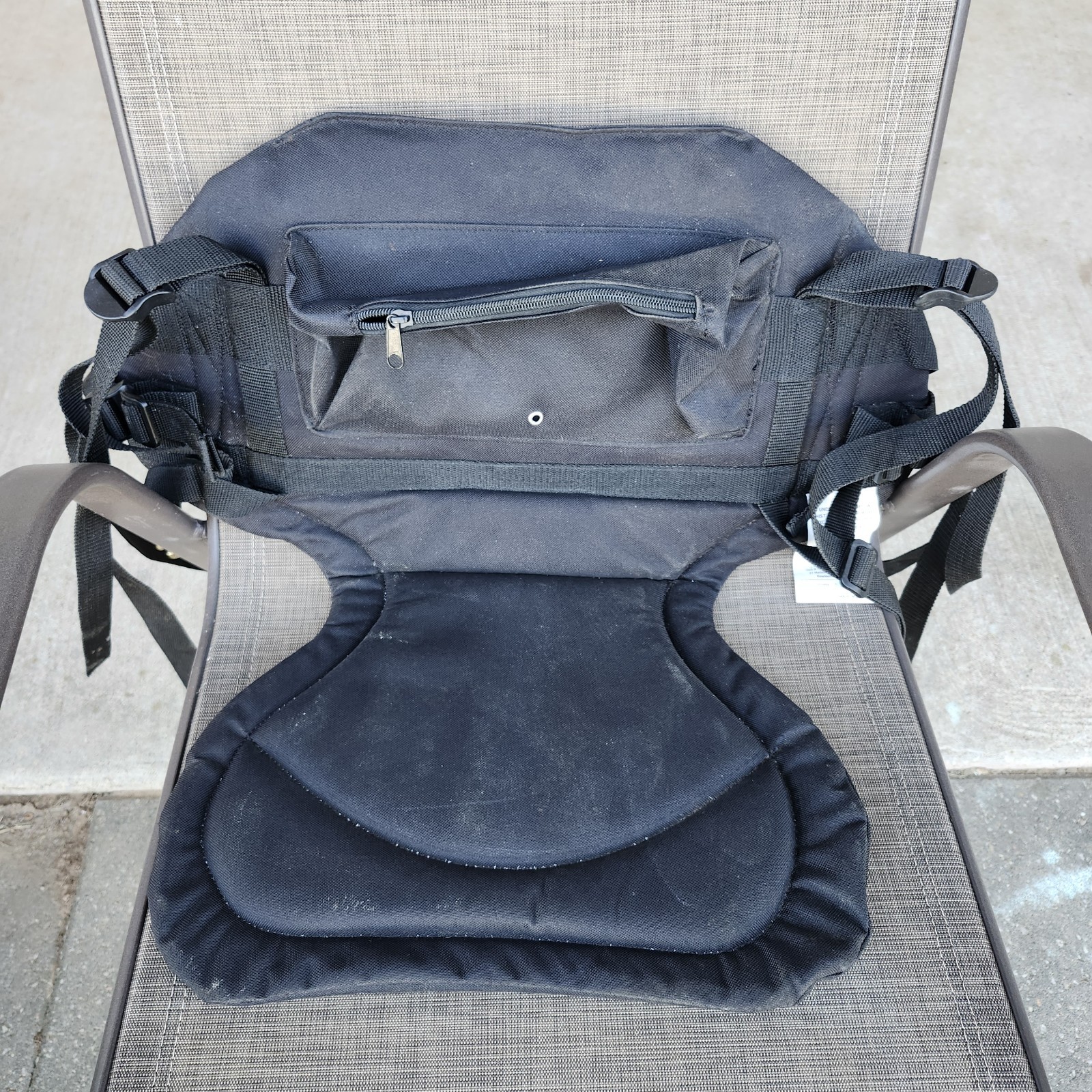 Field & Stream Adjustable Kayak Seat Black Padded Back Support 2017 Beginner