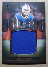 2024 Panini Luminance James Cook Jumbo Jersey Buffalo Bills