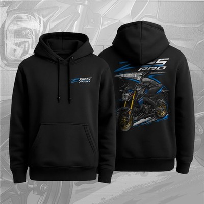 Kawasaki Z125 Pro 2016-2025 Motorcycle Hoodie for Riders