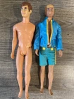 Lot Of 2 Vintage Mattel Ken Dolls 1968 Barbie Boyfriend Malibu