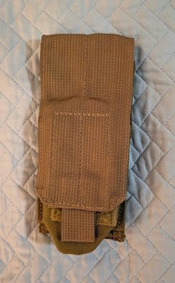 Eagle Industries Single Smoke Grenade Pouch USMC Coyote USGI MOLLE 08/08