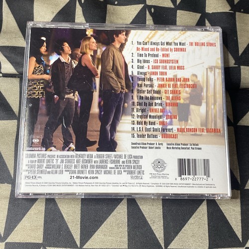 Music From The Motion Picture 21 Original soundtrack 21 CD - Picture 4 of 6