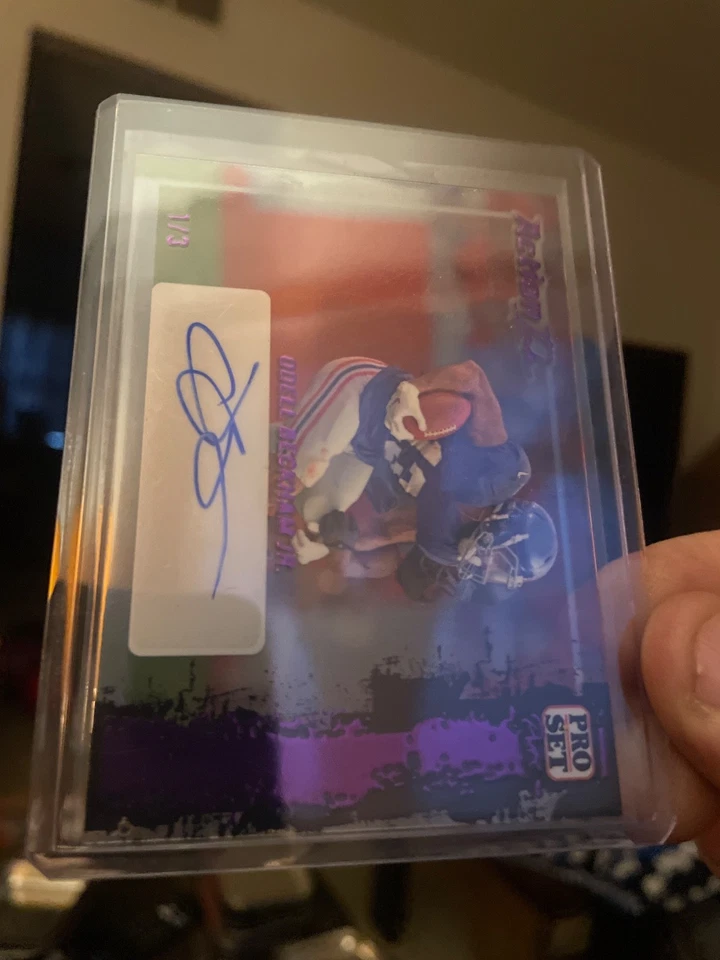 2023 Leaf Pro Set Odell Beckham Jr.  Action Ink Auto /3 ! Rare SSP 🔥🔥🔥🔥🔥 - Image 2 of 4