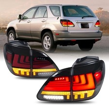 HCmotion LED Tail Lights Assembly for Lexus RX300 1999-2003 Rear Lamp Assembly