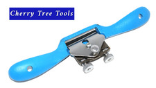 Silverline 250mm Convex Cut Spokeshave  52mm Steel Blade for Woodworking