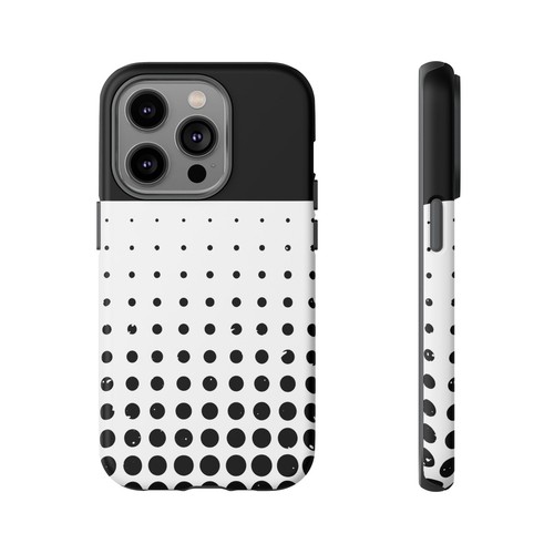 Robuste Handyhülle schwarz & weiß gepunktet für iPhone, Samsung Galaxy, Googl Pixel - Bild 72 von 285