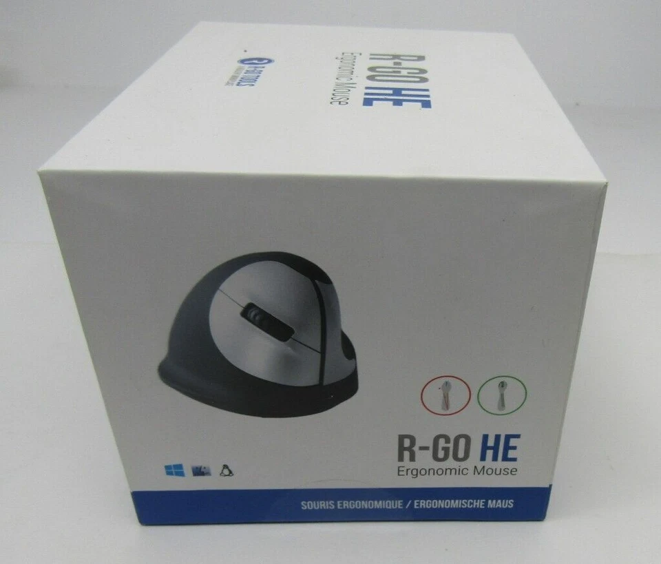 R-Go HE Ergonomic Right-Handed Mouse 165-195MM - Image 3 of 4