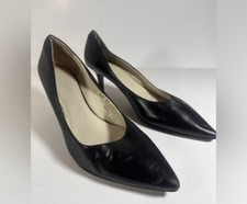 Nine West Black Pointy Toe High Heel Shoes Size 9M