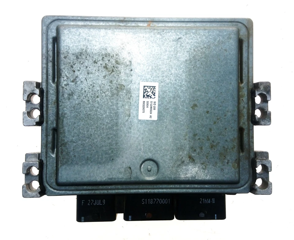 CENTRALINA MOTORE FORD FIESTA 2008-2013 1.4 TDCI 50 KW CONTINENTAL 8V2112A650EC - Immagine 4 di 4