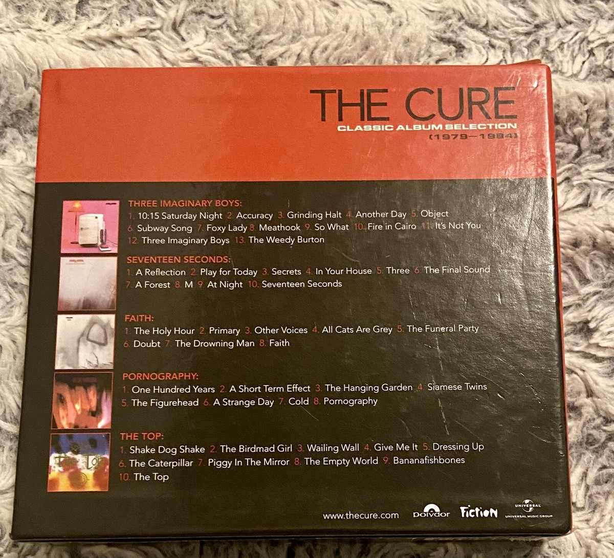 EXTREMELY RARE! The Cure Classic Album Selection (1979-1984 EXTREMELY RARE! The Cure Classic Album Selection (1979-1984